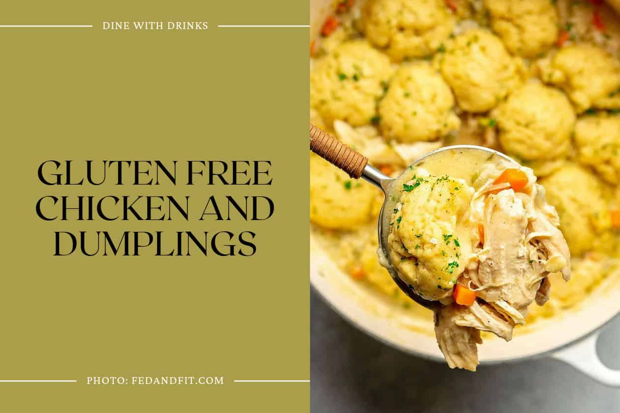 Gluten Free Chicken And Dumplings