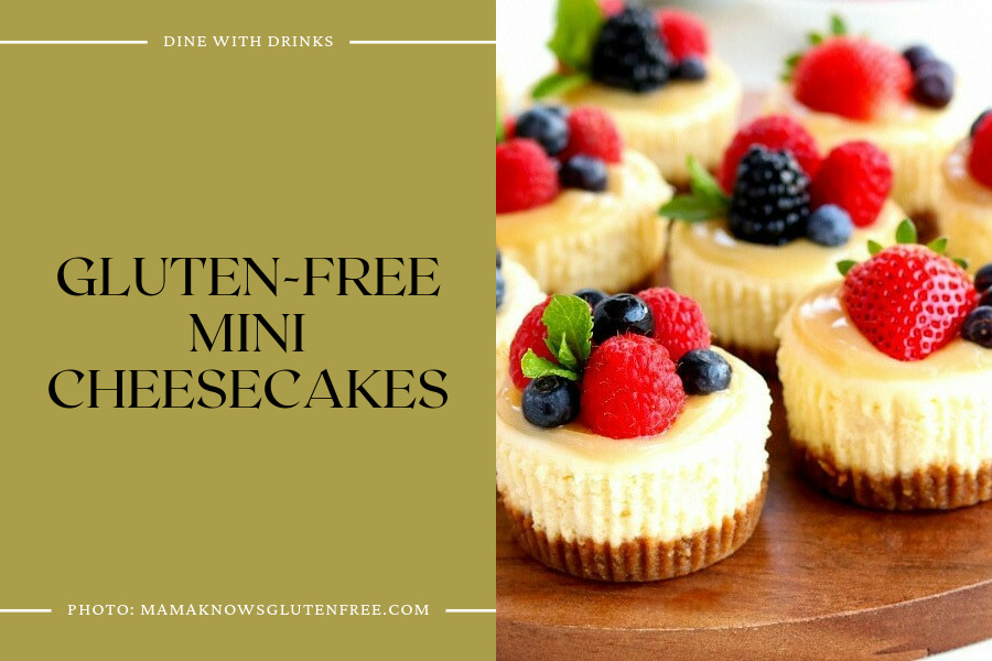 Gluten-Free Mini Cheesecakes