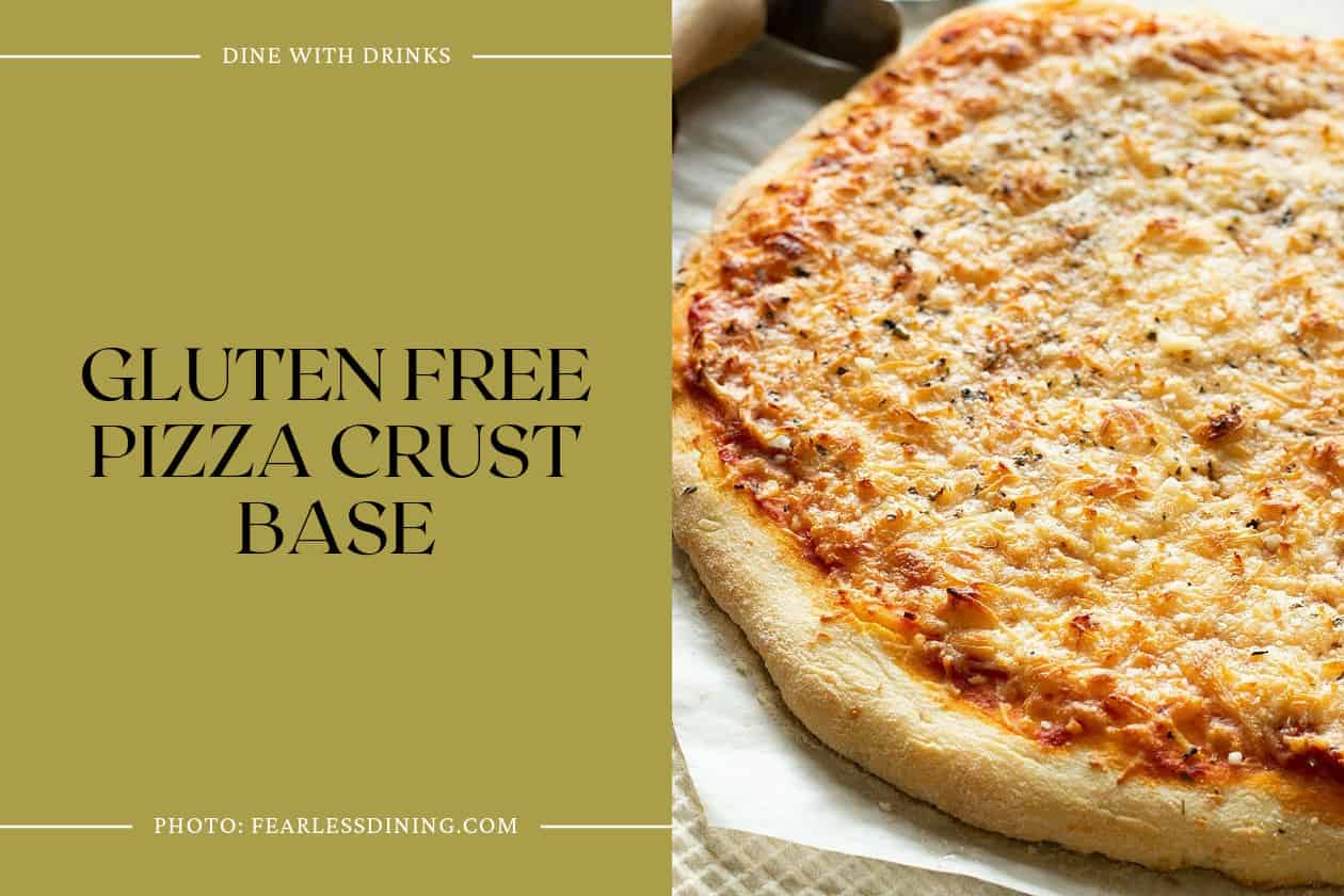 Gluten Free Pizza Crust Base