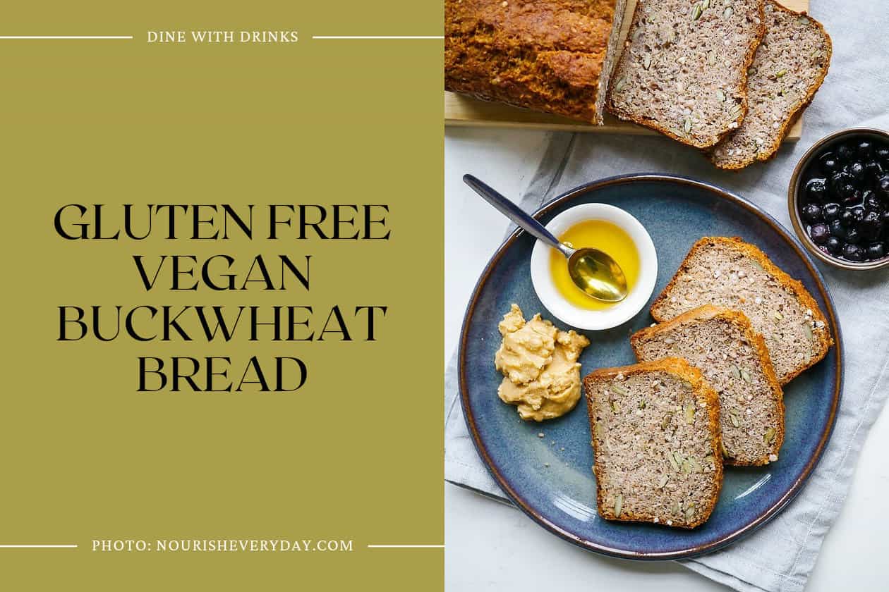 Gluten Free Vegan Buckwheat Bread