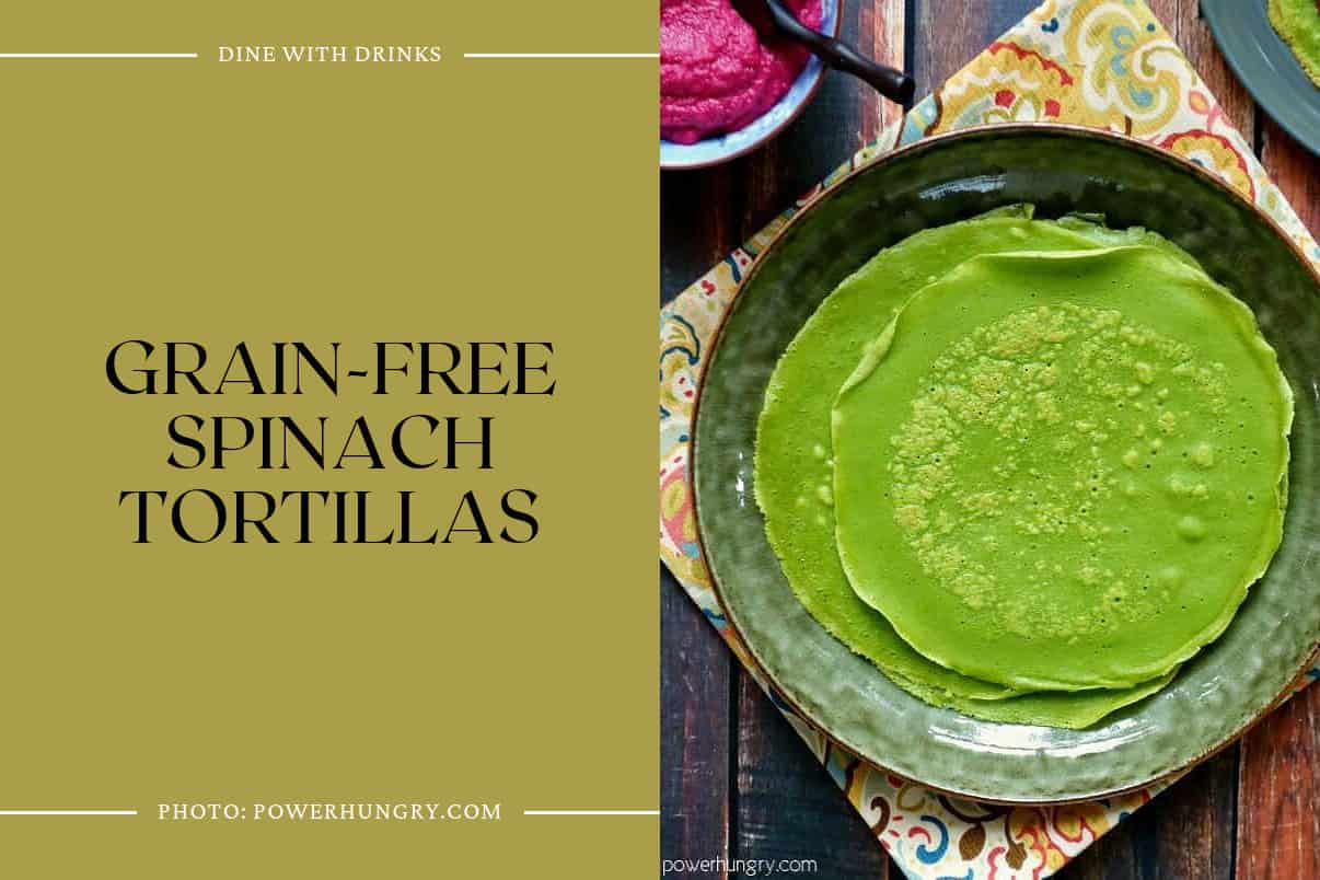 Grain-Free Spinach Tortillas