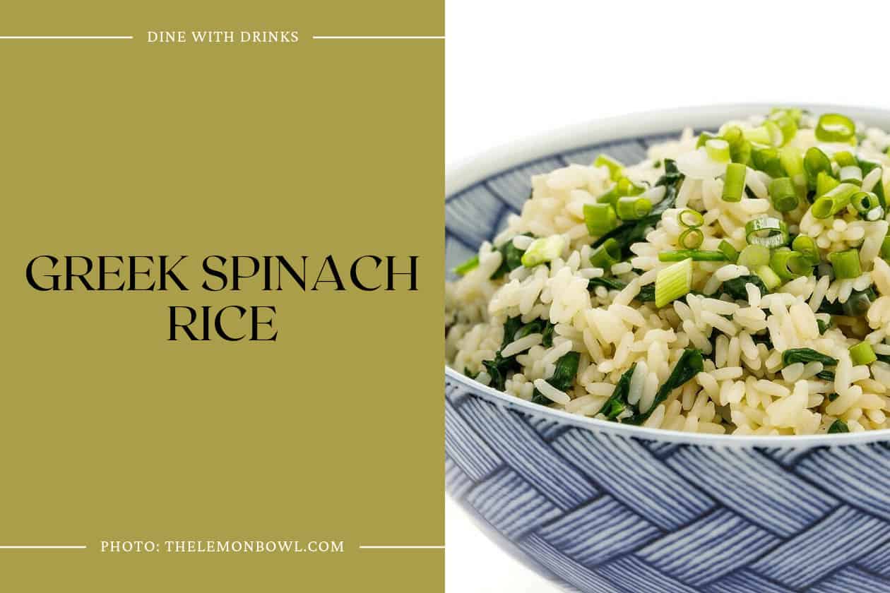 Greek Spinach Rice