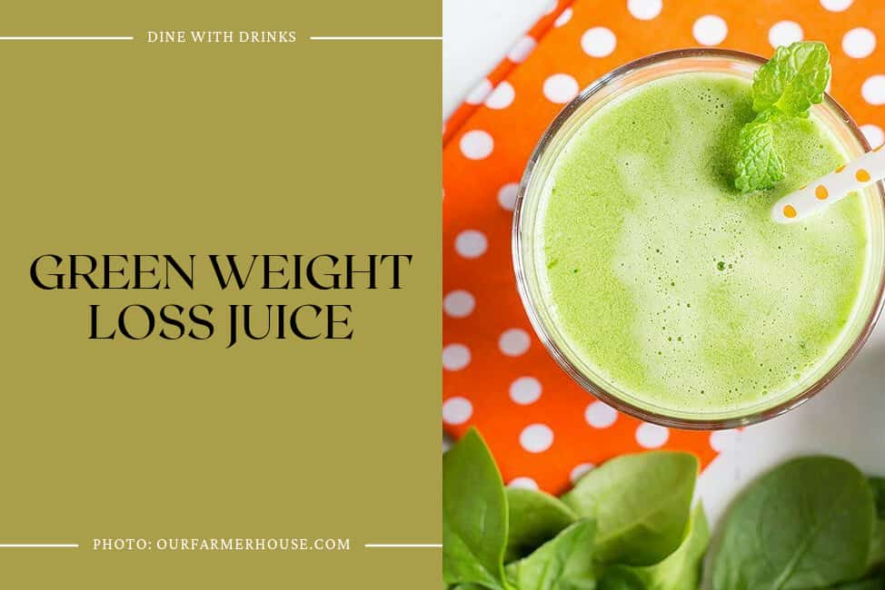 Green Weight Loss Juice