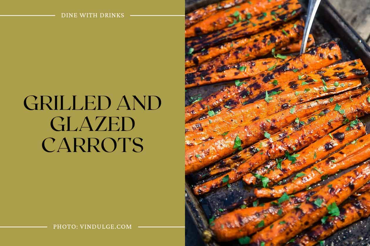 Grilled And Glazed Carrots