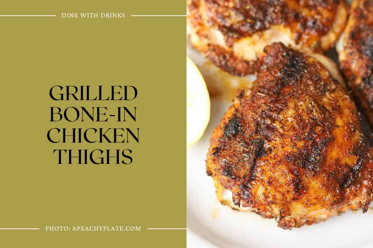 Grilled Bone-In Chicken Thighs