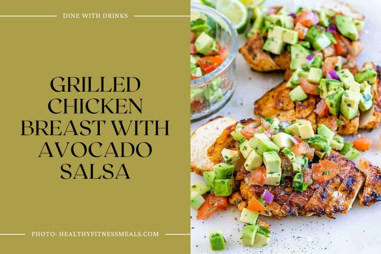 Grilled Chicken Breast With Avocado Salsa