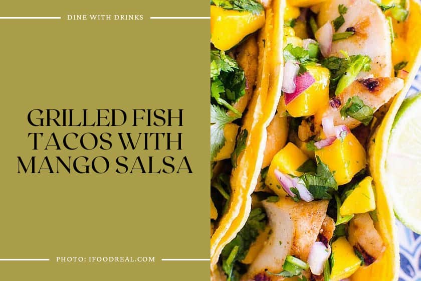 Grilled Fish Tacos With Mango Salsa