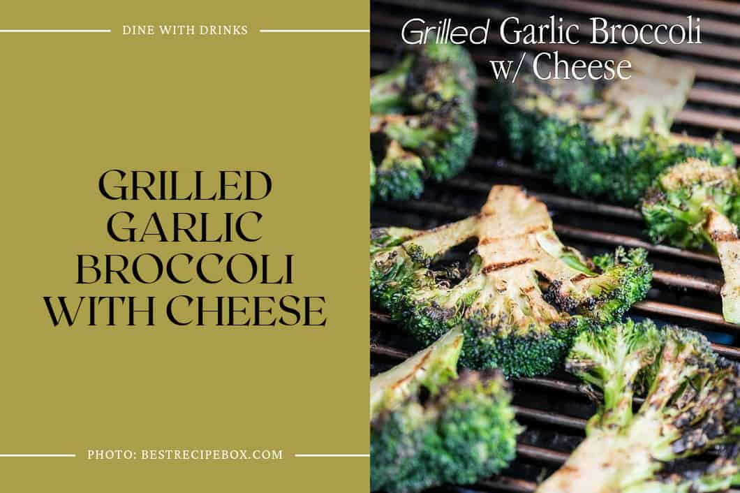 Grilled Garlic Broccoli With Cheese