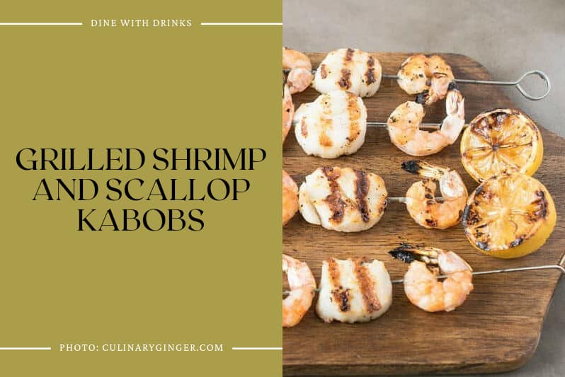 Grilled Shrimp And Scallop Kabobs
