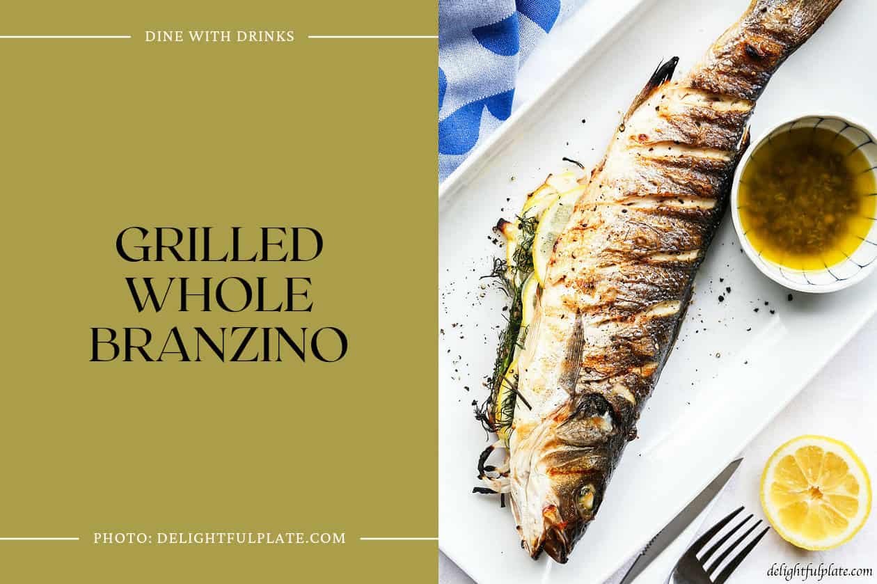 Grilled Whole Branzino