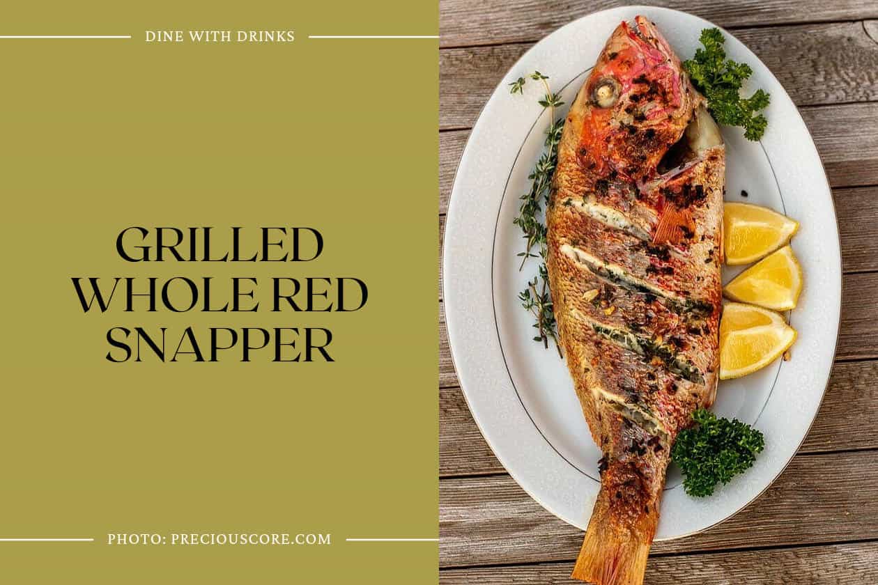 Grilled Whole Red Snapper