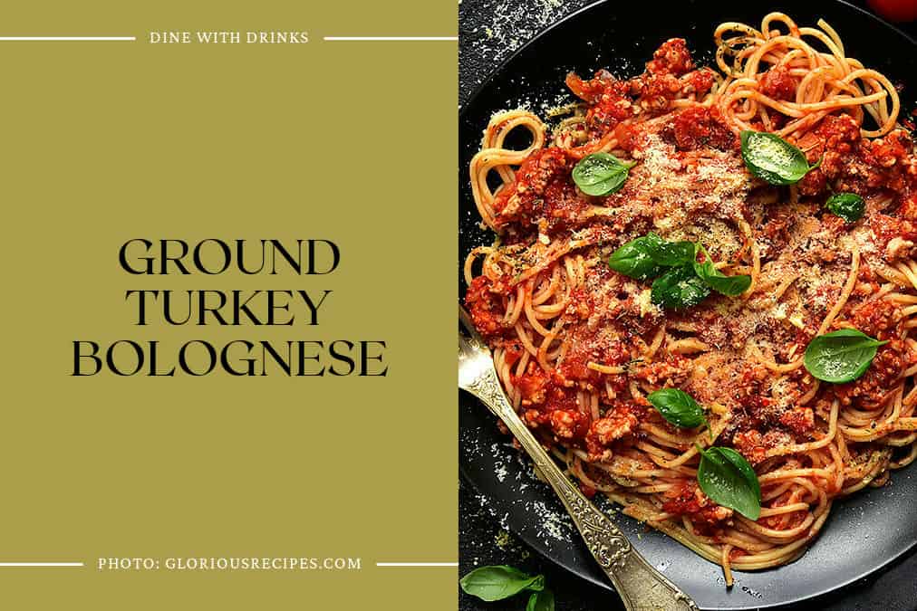 Ground Turkey Bolognese