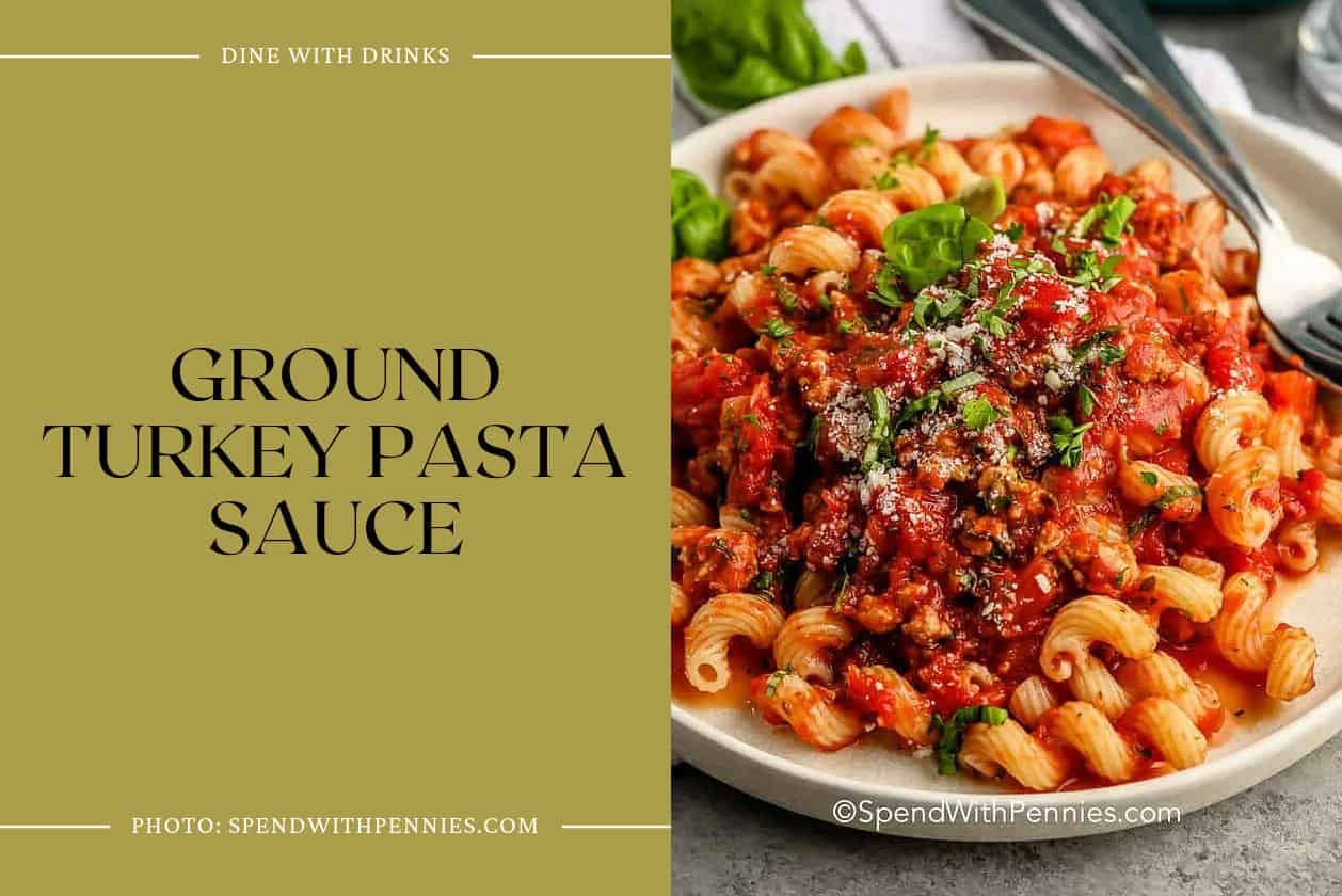 Ground Turkey Pasta Sauce