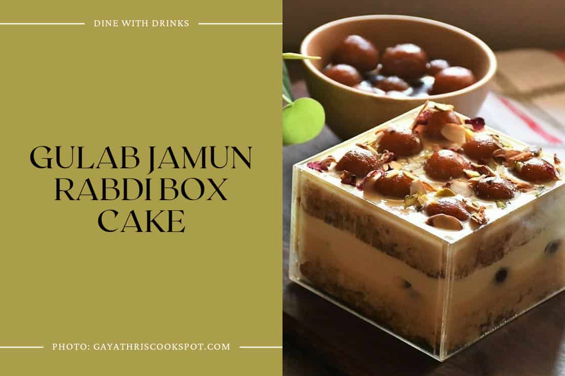 Gulab Jamun Rabdi Box Cake