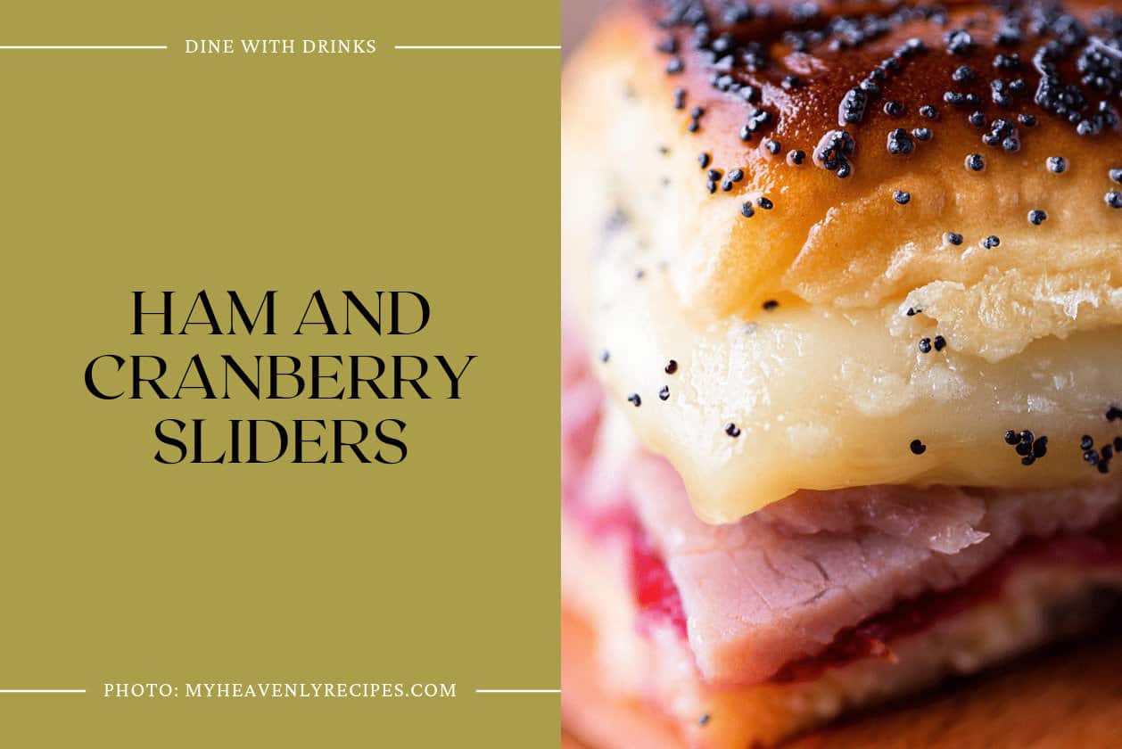 Ham And Cranberry Sliders