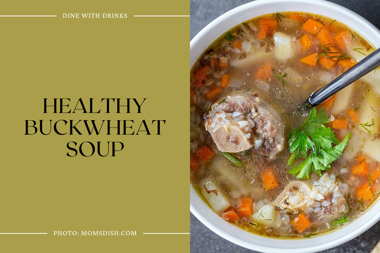Healthy Buckwheat Soup