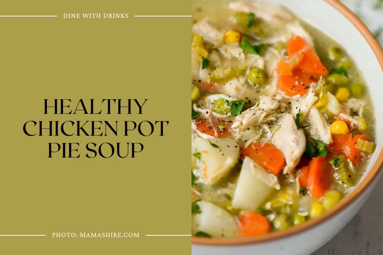 Healthy Chicken Pot Pie Soup