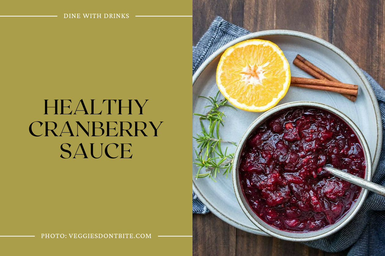 Healthy Cranberry Sauce