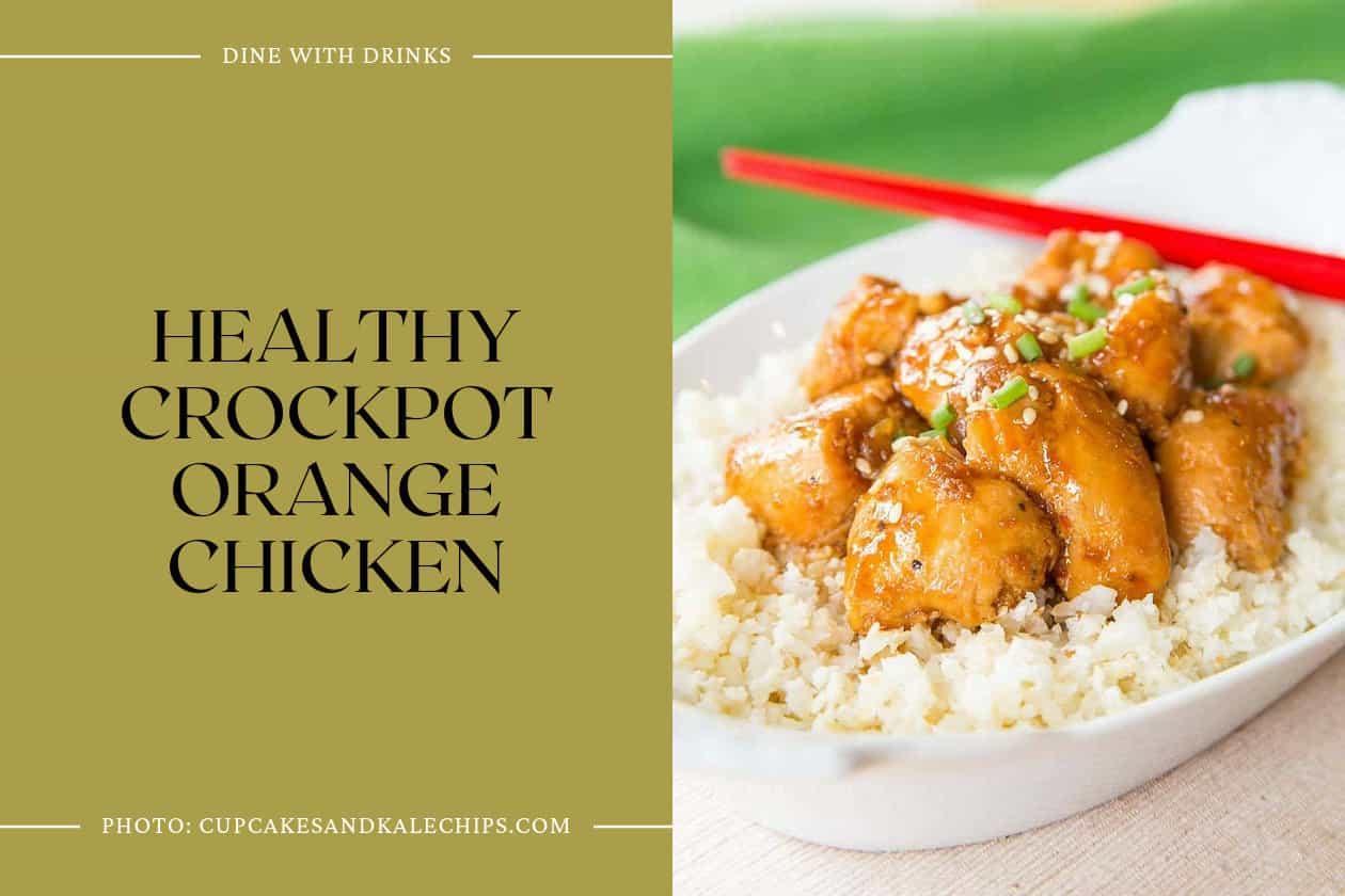 Healthy Crockpot Orange Chicken
