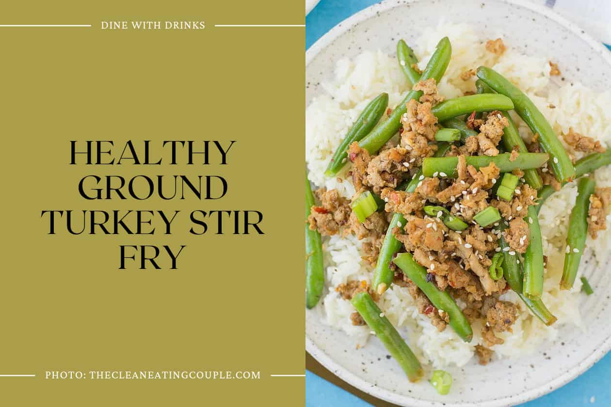 Healthy Ground Turkey Stir Fry