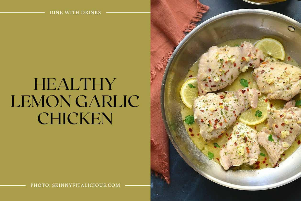 Healthy Lemon Garlic Chicken