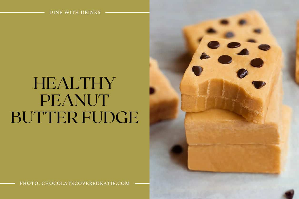 Healthy Peanut Butter Fudge