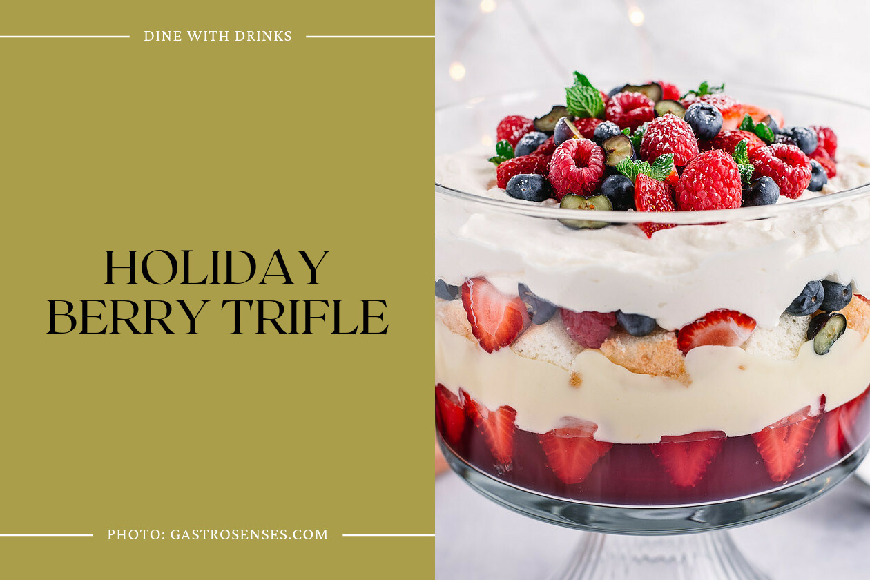 Holiday Berry Trifle