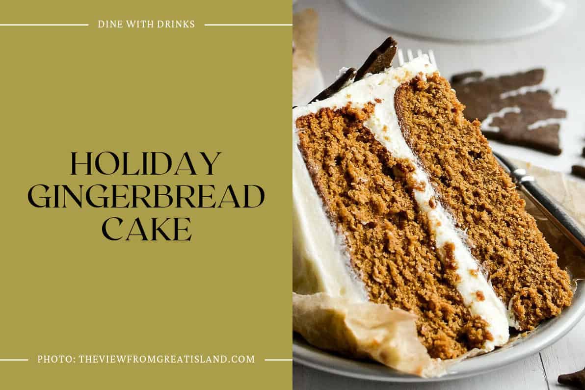 Holiday Gingerbread Cake