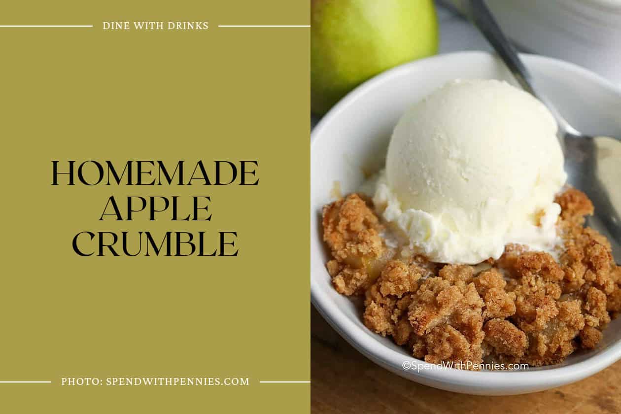 Homemade Apple Crumble