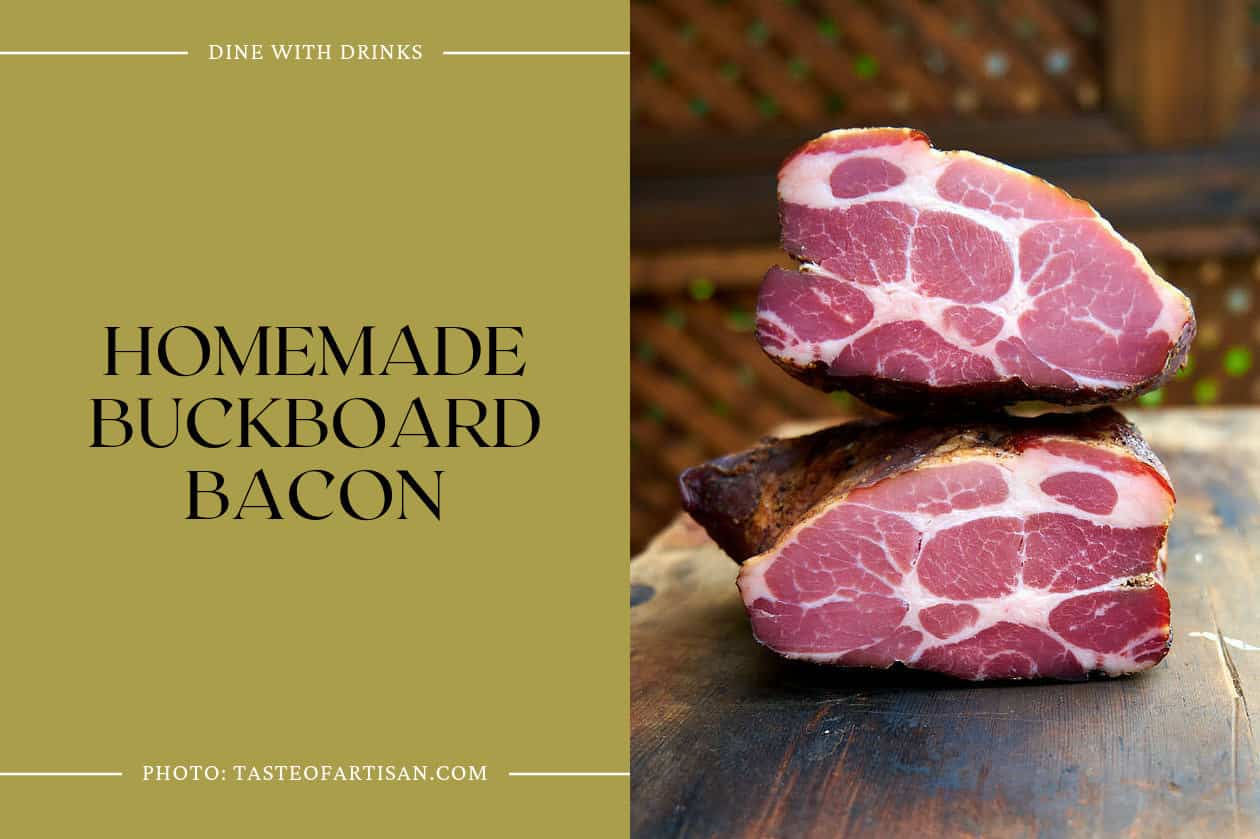 Homemade Buckboard Bacon