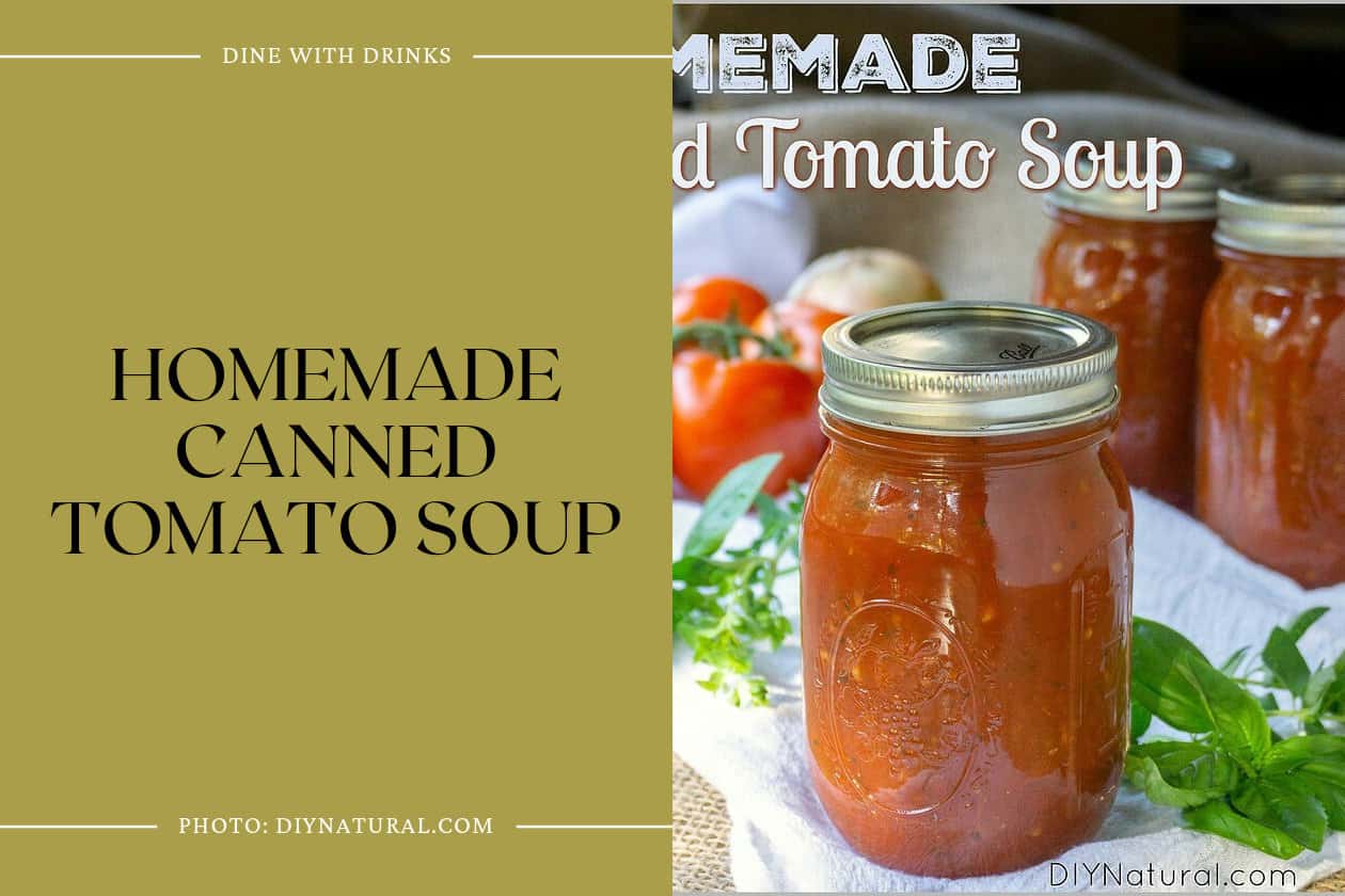 Homemade Canned Tomato Soup