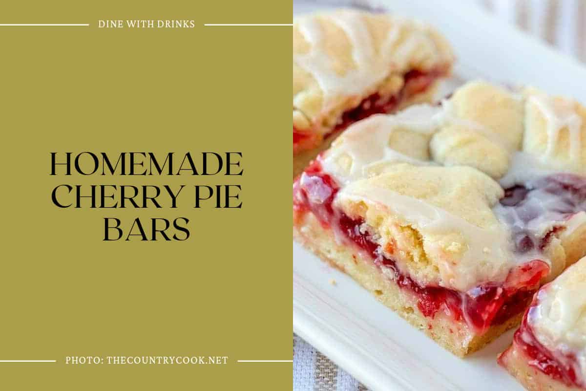 Homemade Cherry Pie Bars