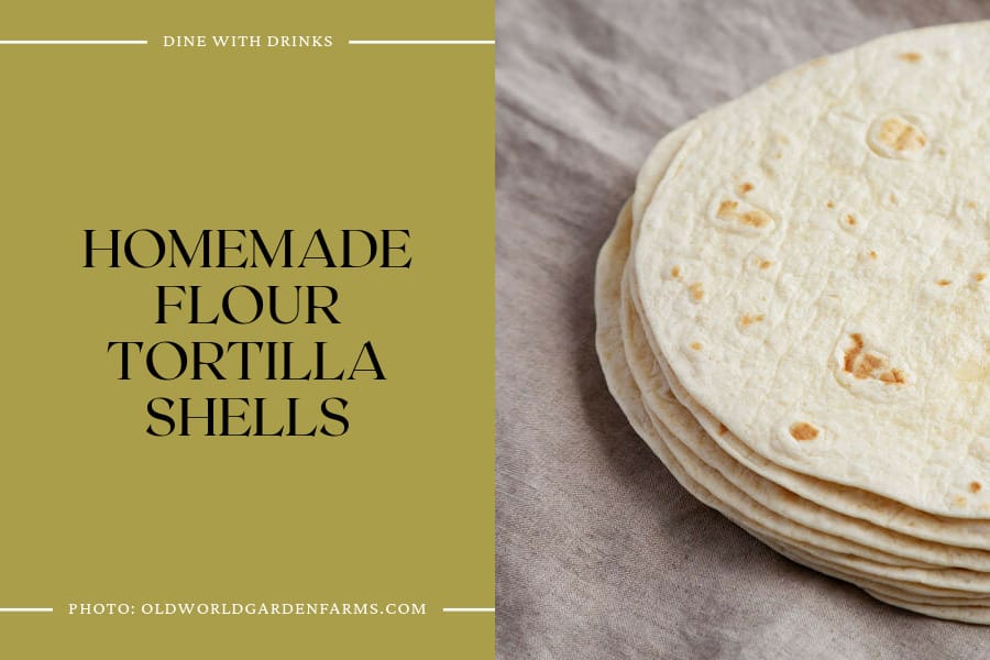 Homemade Flour Tortilla Shells