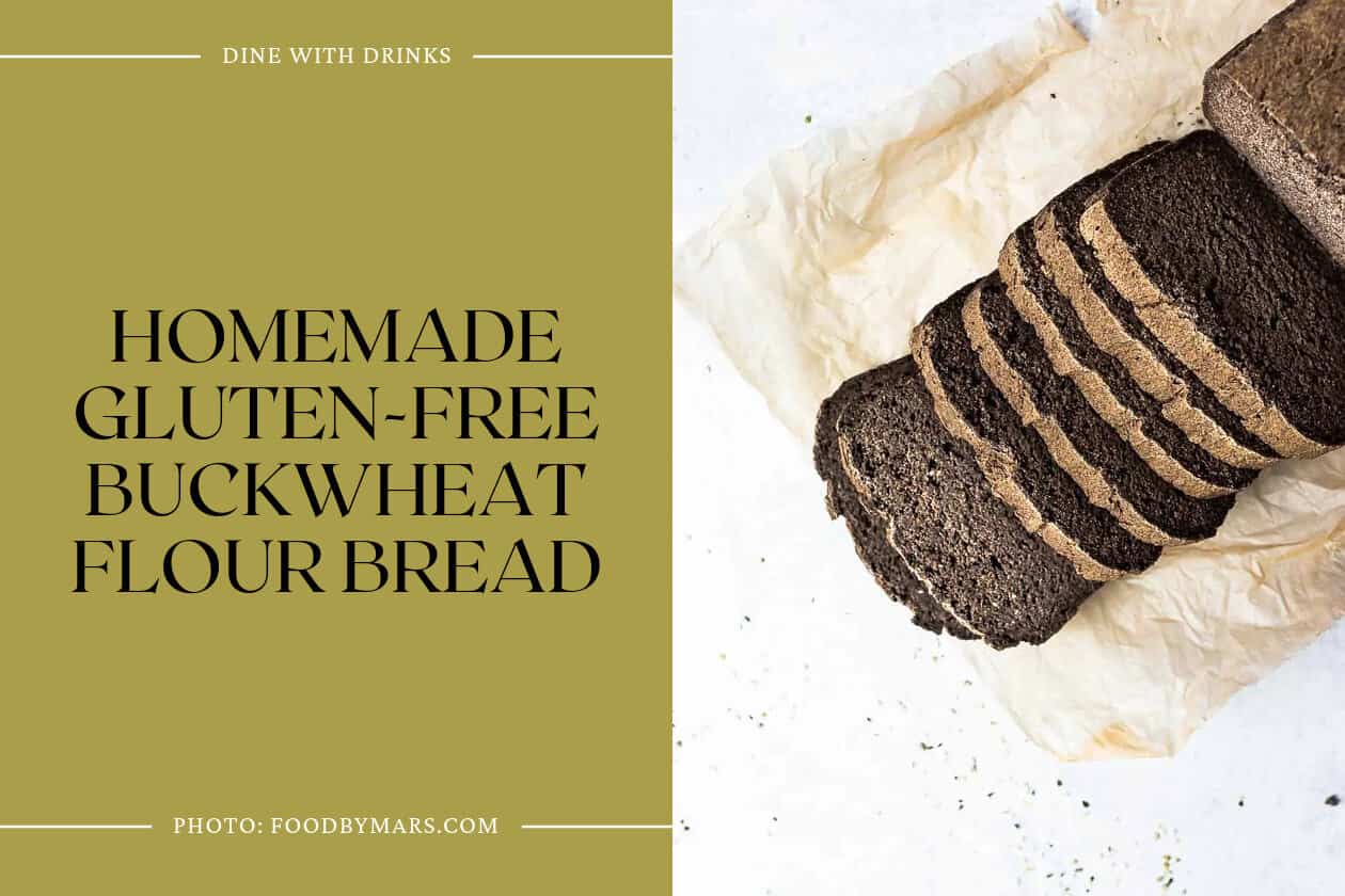 Homemade Gluten-Free Buckwheat Flour Bread