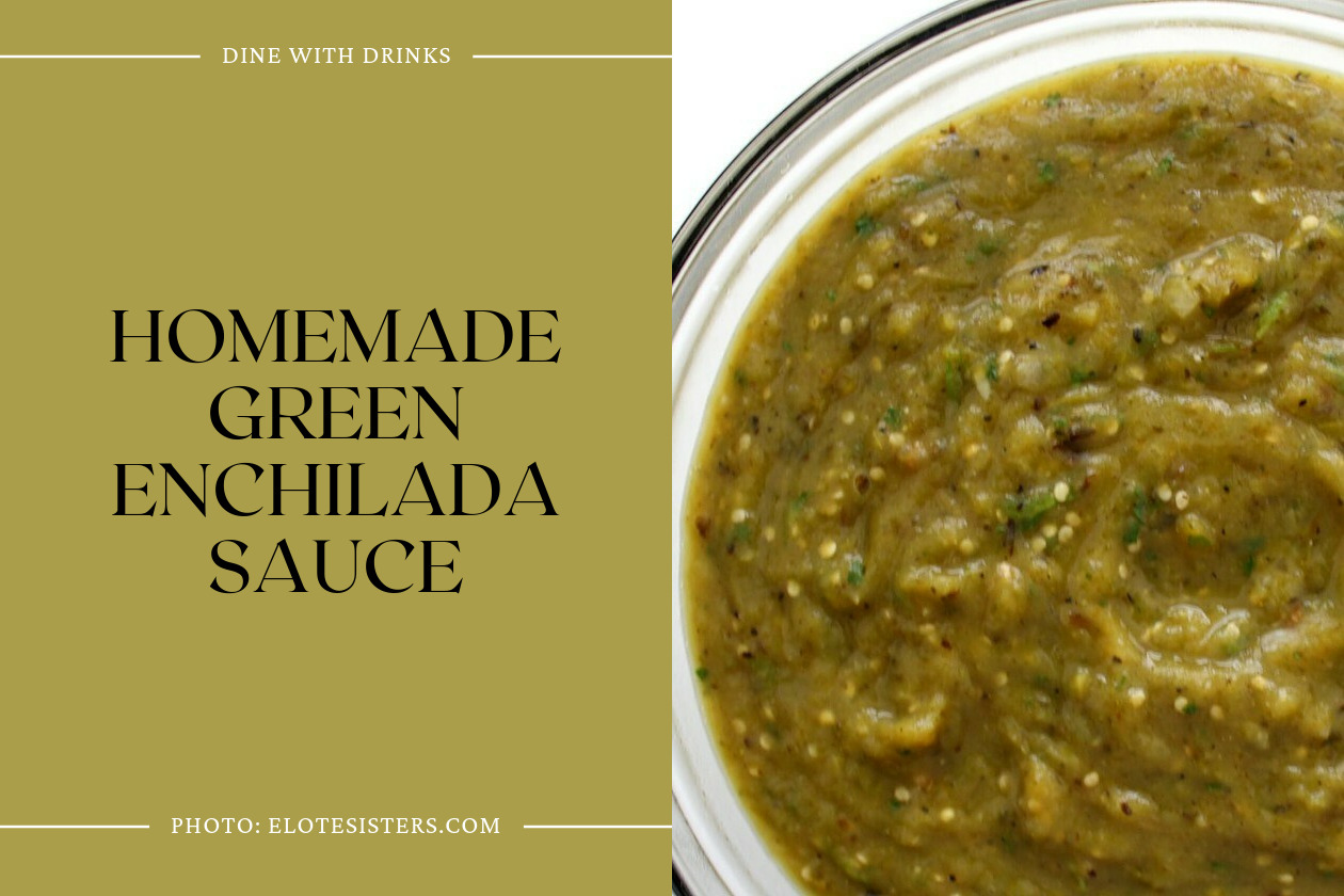 Homemade Green Enchilada Sauce