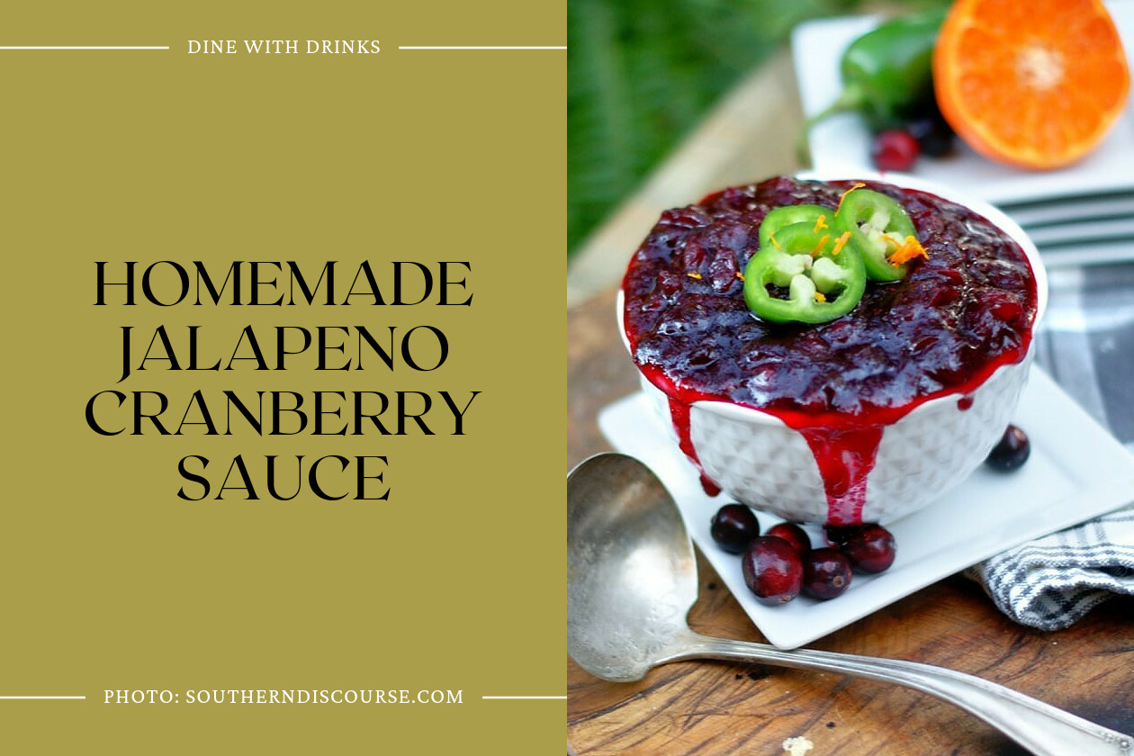 Homemade Jalapeno Cranberry Sauce