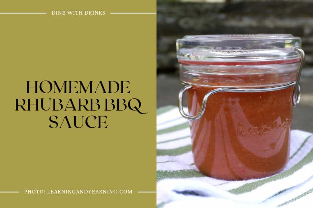 Homemade Rhubarb Bbq Sauce