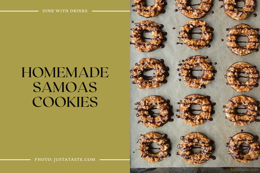 Homemade Samoas Cookies