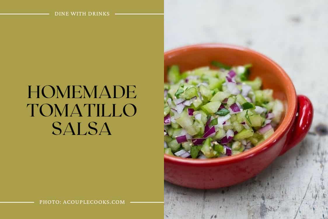 Homemade Tomatillo Salsa