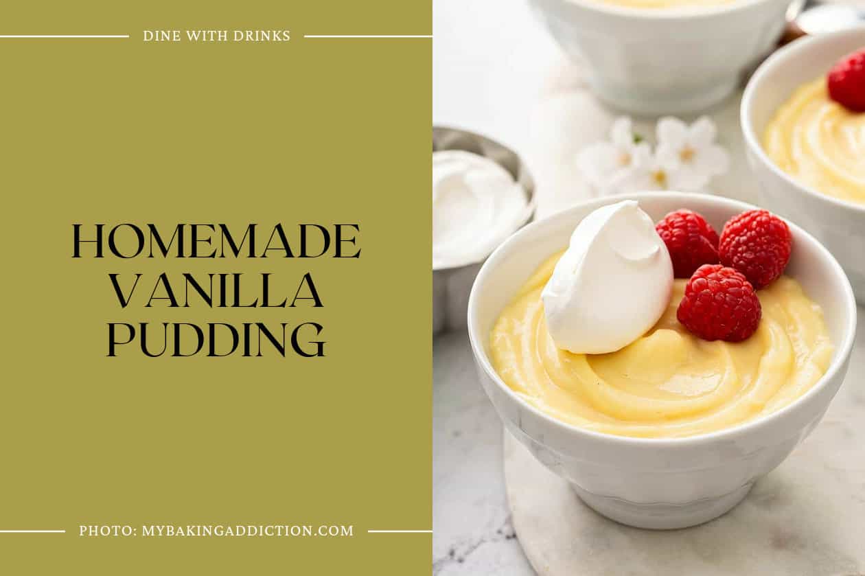 Homemade Vanilla Pudding