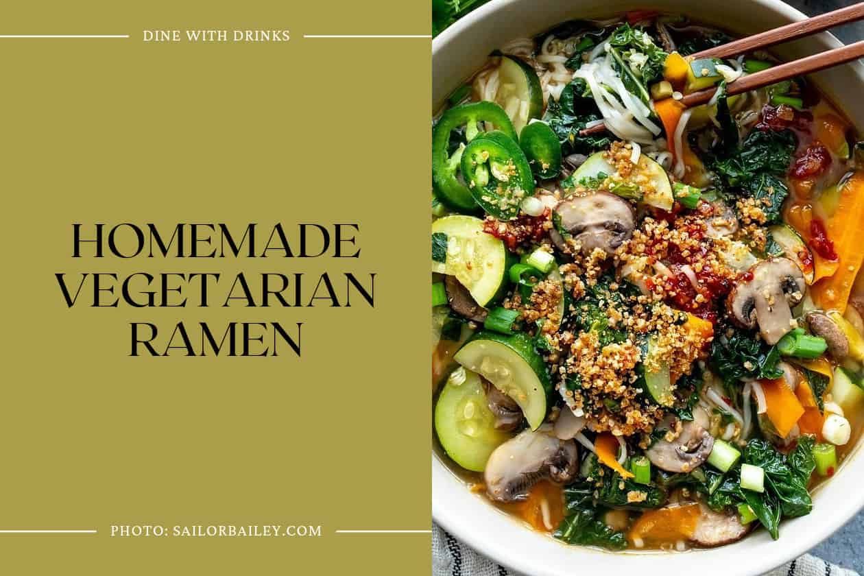 Homemade Vegetarian Ramen