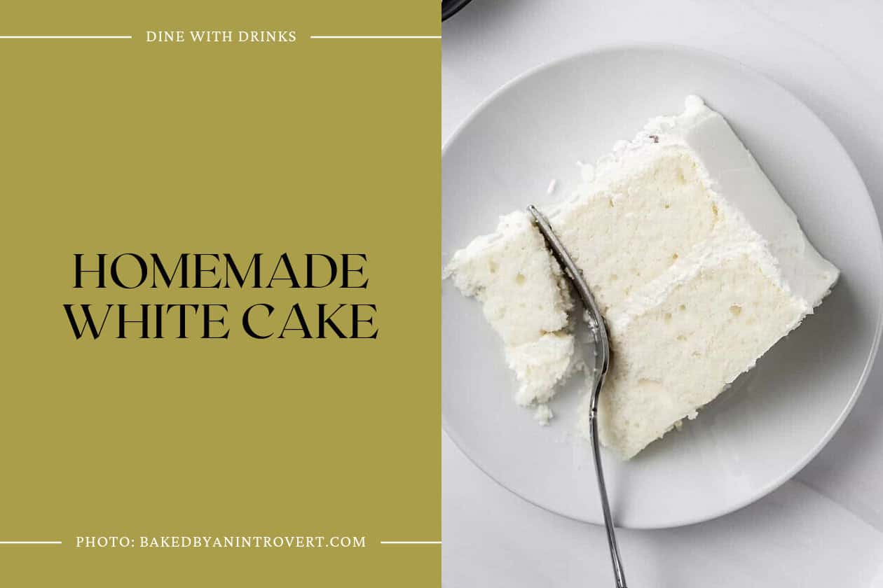 Homemade White Cake