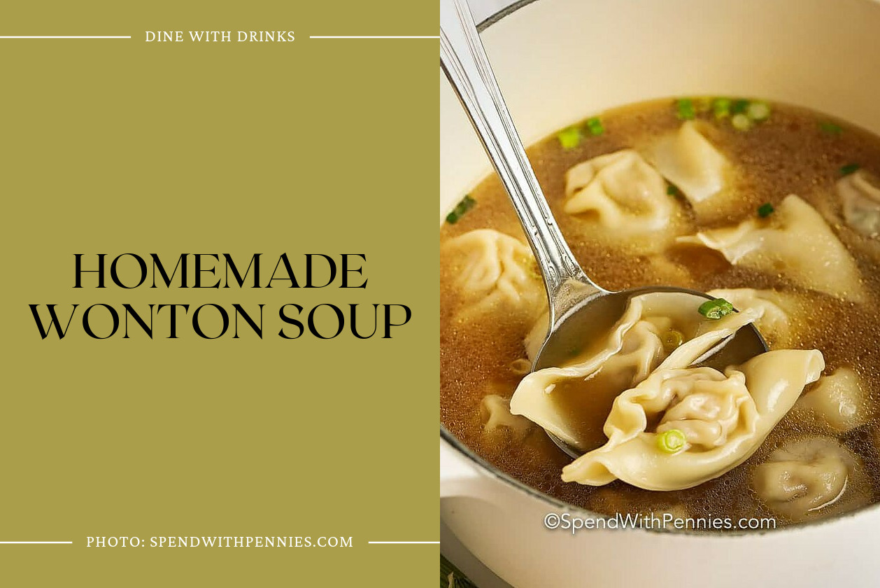 Homemade Wonton Soup