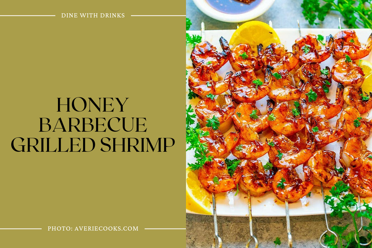 Honey Barbecue Grilled Shrimp