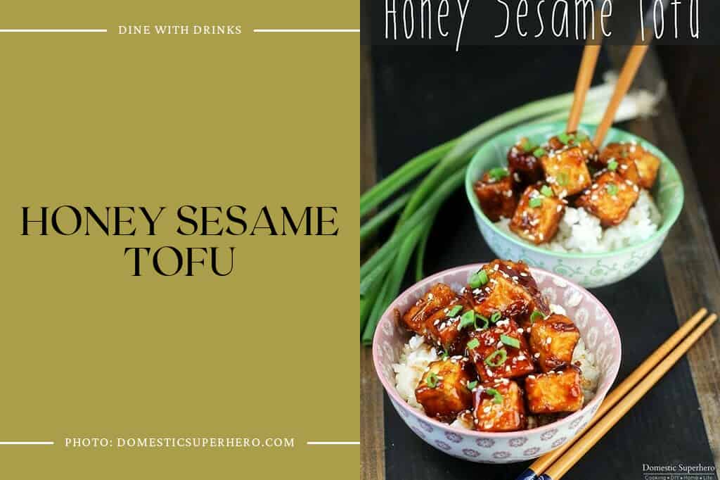 Honey Sesame Tofu