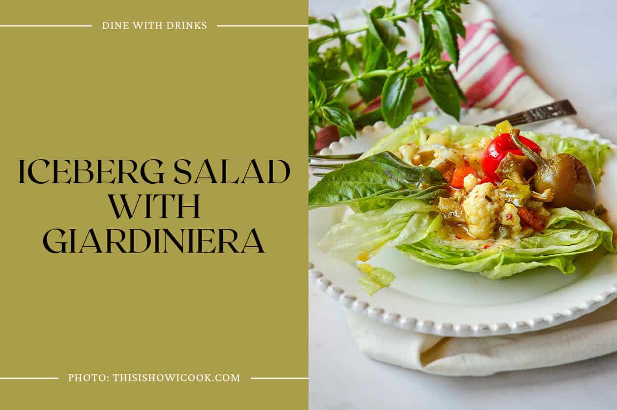 Iceberg Salad With Giardiniera