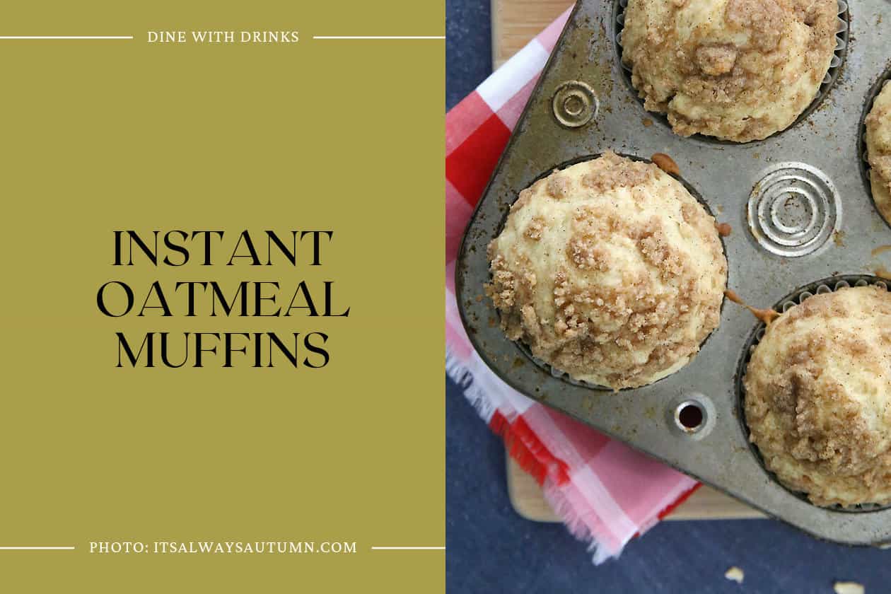 Instant Oatmeal Muffins