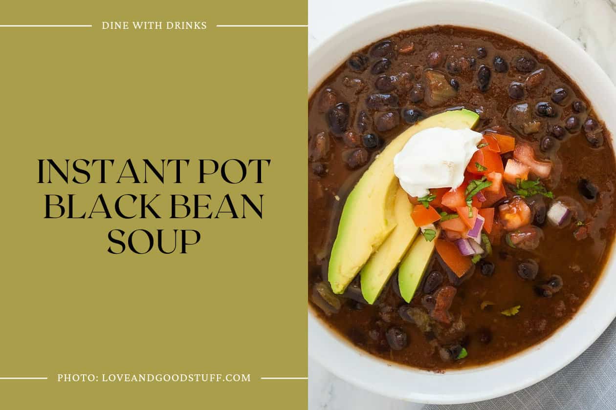 Instant Pot Black Bean Soup