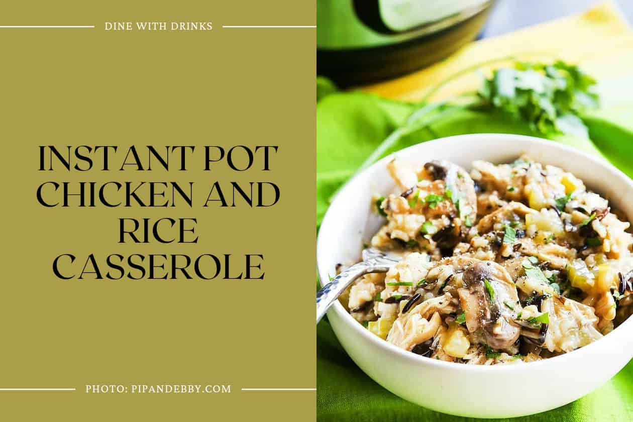 Instant Pot Chicken And Rice Casserole