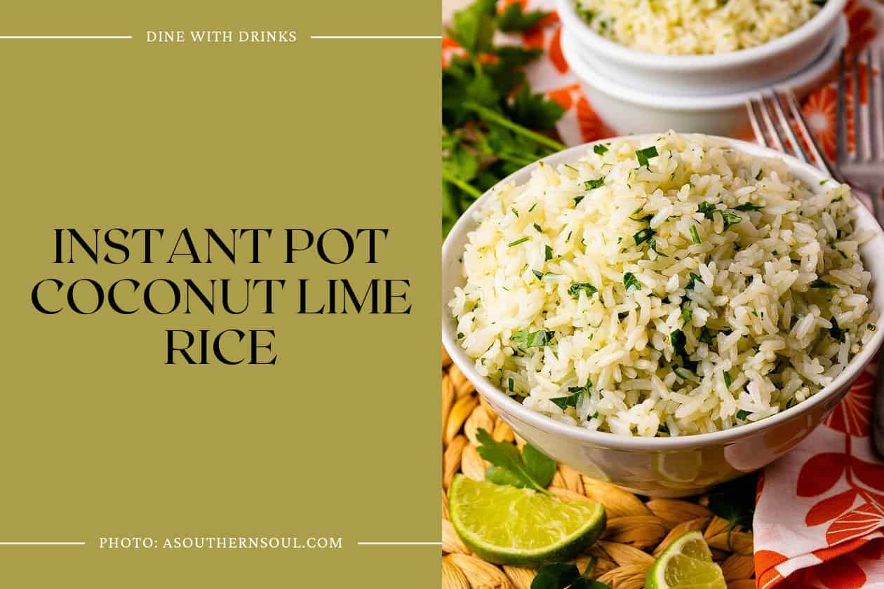 Instant Pot Coconut Lime Rice